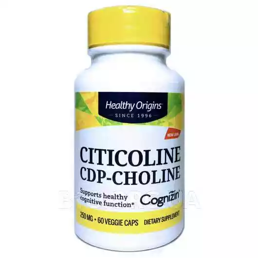 Фото товару Citicoline CDP Choline 250 mg 60 Veggie Caps