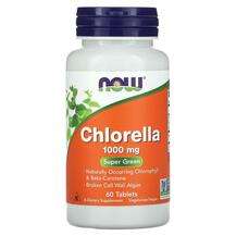 Now, Chlorella 1000 mg, Хлорела, 60 таблеток