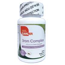 Zahler, Iron Complex Advanced Iron Complex, Залізо, 100 капсул