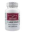 Фото товару Ecological Formulas, Varicosin, Підтримка вен ніг, 60 капсул