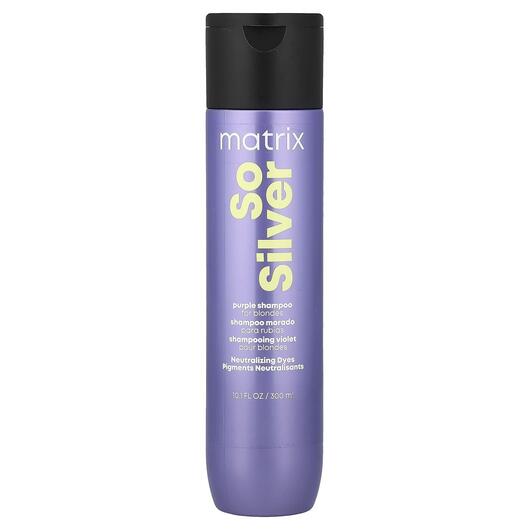 Основное фото товара Matrix, Шампунь, So Silver Purple Shampoo, 300 мл