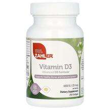 Zahler, Vitamin D3 25 mcg 1000 IU, Вітамін D3, 250 капсул