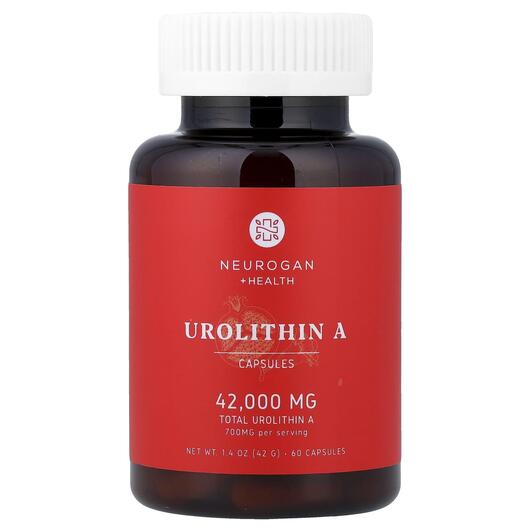 Основное фото товара Neurogan Health, Уролитин A, Urolithin A 700 mg, 60 капсул