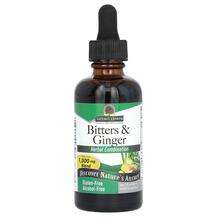 Nature's Answer, Bitters & Ginger Alcohol-Free 1000 mg, На...