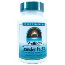 Wellness Transfer Factor 125 mg, Трансфер Фактор 125 мг, 60 капсул