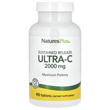 Ultra-C 2000 mg Витамин C Natures Plus 90 таблеток