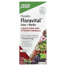 Залізо Floradix Floravital Iron + Herbs Gaia Herbs Залізо Floradix Floravital Iron + Herbs Gaia Herbs