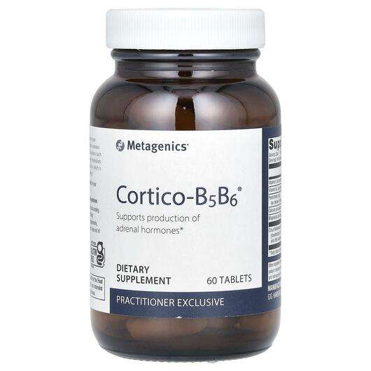 Основне фото товара Metagenics, Cortico-B5B6, Підтримка наднирників, 60 таблеток