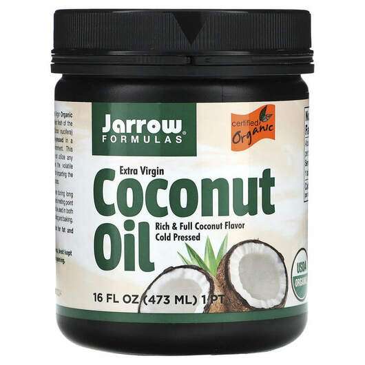 Coconut Oil Extra Virgin, Кокосовое масло, 473 мл