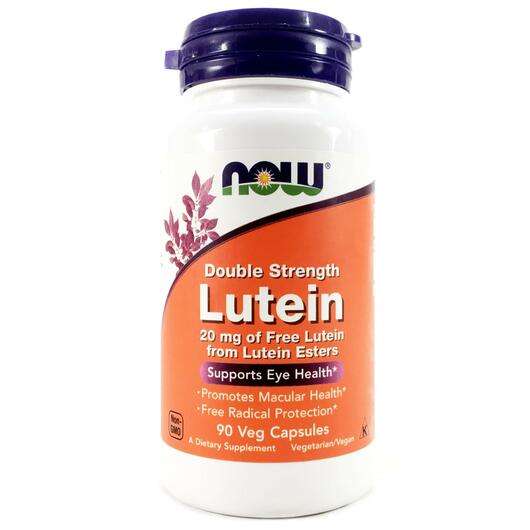 Lutein Double Strength, Лютеїн 20 мл, 90 капсул