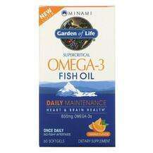 Minami Nutrition, Омега 3, Supercritical Omega-3 Fish Oil 850 ...