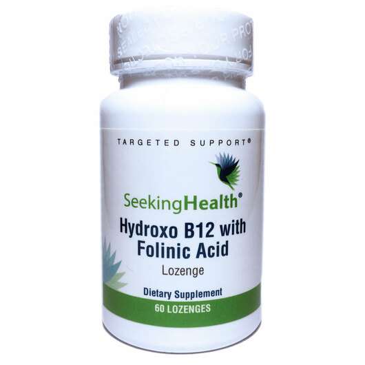 Hydroxo B12 with Folinic Acid, B12 з фолієвою, 60 льодяників