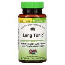 Herbs Etc., Поддержка органов дыхания, Lung Tonic, 60 Fast-Act...