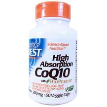 CoQ10 200 mg, Коензим CoQ10 200 мг, 60 капсул