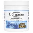 Фото товару Natural Factors, Micronized L-Glutamine, L-Глутамін, 226 г