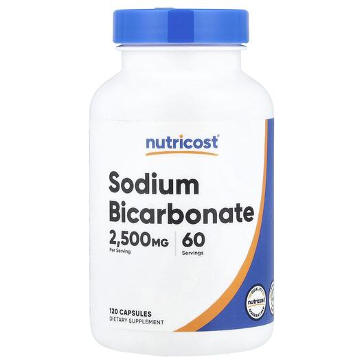 Основне фото товара Nutricost, Sodium Bicarbonate, Натрій, 120 капсул