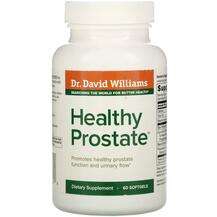 Dr. Williams, Healthy Prostate, Підтримка простати, 60 капсул