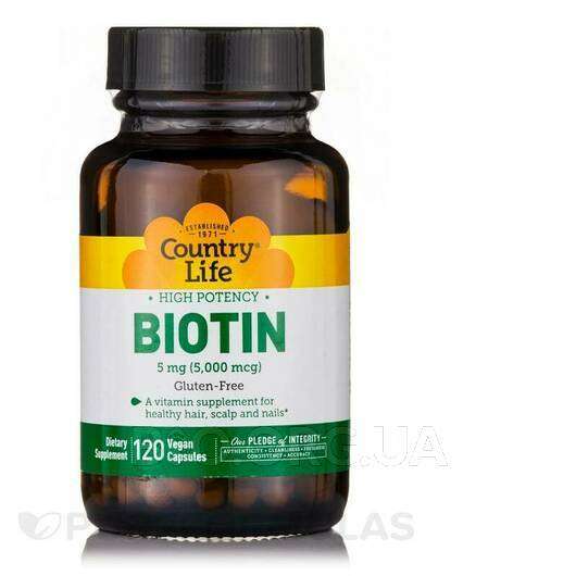 Фото товару High Potency Biotin 5 mg
