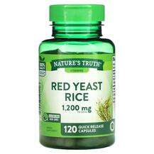 Nature's Truth, Red Yeast Rice 1200 mg, Червоний дріжджовий ри...