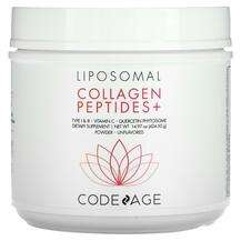 CodeAge, Коллагеновые пептиды, Liposomal Collagen Peptides+, 4...