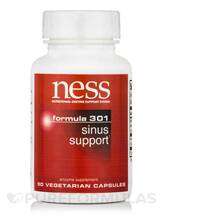 Ness Enzymes, Sinus Support Formula 301, 90 Vegetarian Capsules