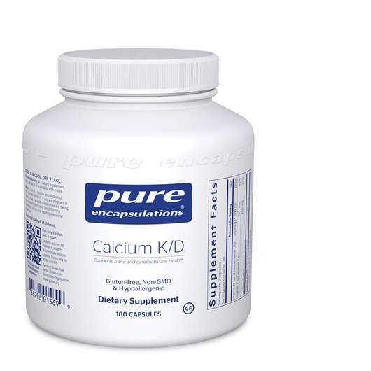 Calcium K/D, Кальцій з D3 & K2, 180 капсул