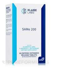 SAMe 200 САМє S-Аденозил-L-метионин Klaire Labs