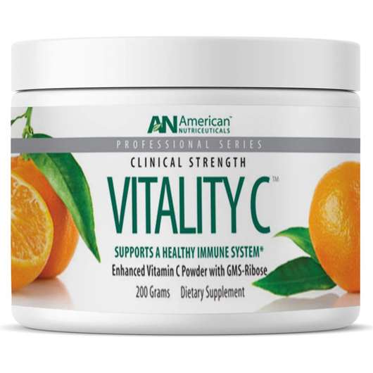 Основне фото товара American Nutriceuticals, Vitality C with GMS-Ribose, Вітамін C...