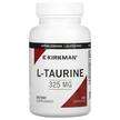 Фото товара Kirkman, L-Таурин, L-Taurine 325 mg, 250 капсул