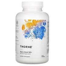 Thorne, Men's Multi 50+, Мультивітаміни, 180 капсул