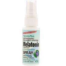 InstaNutrient Melatonin Supplement Spray Natural Peppermint, М...