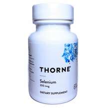 Thorne, Селенметионин, Selenium 200 mcg, 60 капсул