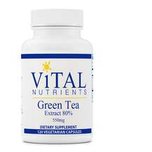 Vital Nutrients, Green Tea Extract 80% 275 mg, Екстракт Зелено...