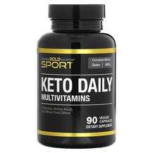 Мультивитамины, Keto Daily Multi-Vitamins with Green Tea, 90 к...