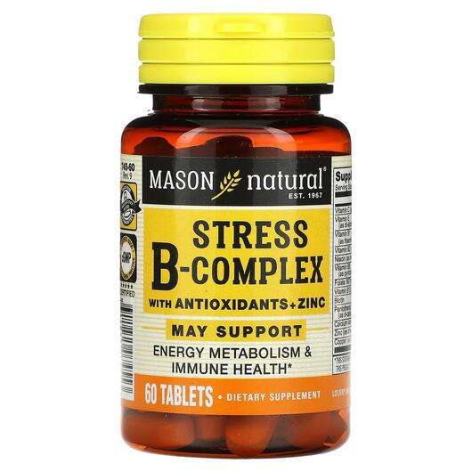 Фото товару Stress B-Complex with Antioxidants+Zinc