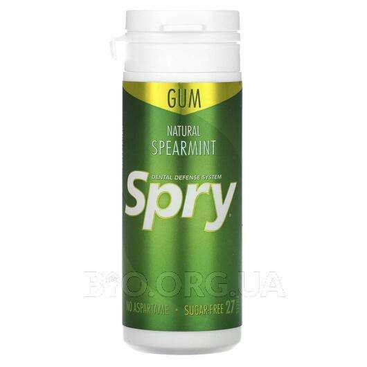 Spry Chewing Gum, Жувальна гумка, 27 Pieces