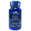 Фото товару Life Extension, BioActive Folate & Vitamin B12, L-5-метилт...