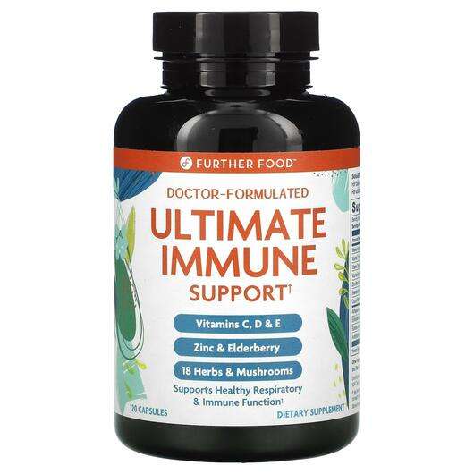 Основне фото товара Further Food, Ultimate Immune Support, Підтримка імунітету, 12...