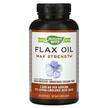 Фото товара Nature's Way, Льняное масло 1300 мг, Flax Oil Max Strengt...