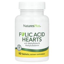 Вітамін B9 Фолієва кислота Folic Acid Hearts Natures