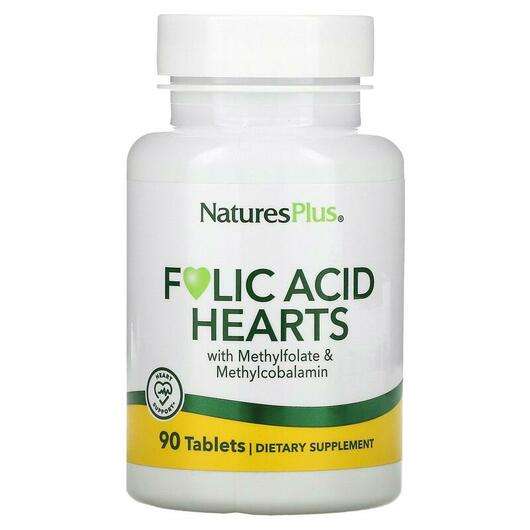 Folic Acid Hearts 90, Фолиевая кислота Hearts, 90 таблеток