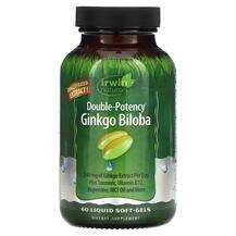 Irwin Naturals, Гинкго Билоба, Double-Potency Ginkgo Biloba, 6...