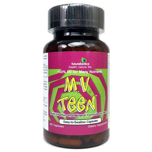 M.V. Teen, Мультивітаміни для підлітків, 180 капсул