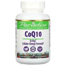 Paradise Herbs, CoQ10 Q-Veg, CoQ10 Q-Veg 60 Vegetarian, 60 капсул
