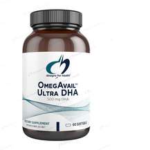 Designs for Health, ДГК, OmegAvail Ultra DHA, 60 капсул