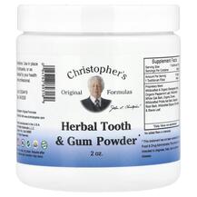 Herbal Tooth & Gum Powder Зубная паста Christopher's