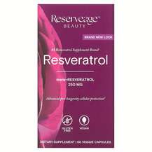 ReserveAge Nutrition, Resveratrol Trans-Resveratrol 250 mg, 60...