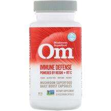 Om Mushrooms, Immune Defense, Імунний захист, 90 капсул