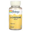 Фото товару Solaray, L-Cysteine 500 mg, L-Цистеїн, 30 капсул