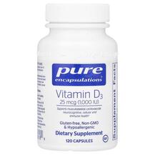 Vitamin D3 1000 IU Витамин D3 Холекальциферол Pure